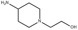 2-(4-氨基-1-哌啶)乙醇 结构式