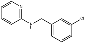 N-(3-氯苄基)吡啶-2-胺二盐酸盐 结构式