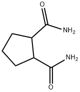 1,2-环戊二甲酰胺 结构式