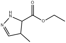 2-Pyrazoline-5-carboxylicacid,4-methyl-,ethylester(7CI) 结构式