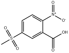 5-(甲基磺酰基)-2-硝基苯甲酸 结构式