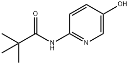 N-(5-羟基吡啶-2-基)新戊酰胺 结构式