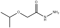 2-异丙氧基乙酰肼盐酸盐 结构式