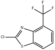 2-氯-4-三氟甲基苯并噻唑 结构式