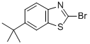 2-溴-6-叔丁基苯并噻唑 结构式