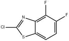 2-Chloro-4,5-difluorobenzothiazole 结构式