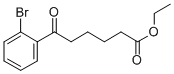 ETHYL 6-(2-BROMOPHENYL)-6-OXOHEXANOATE 结构式