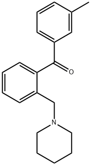 3'-METHYL-2-PIPERIDINOMETHYL BENZOPHENONE