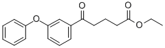 ETHYL 5-OXO-5-(3-PHENOXYPHENYL)VALERATE 结构式