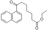 ETHYL 7-(1-NAPHTHYL)-7-OXOHEPTANOATE 结构式