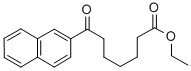 ETHYL 7-(2-NAPHTHYL)-7-OXOHEPTANOATE 结构式