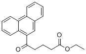 ETHYL 5-OXO-5-(9-PHENANTHRYL)VALERATE 结构式