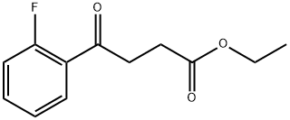 ETHYL 4-(2-FLUOROPHENYL)-4-OXOBUTYRATE 结构式