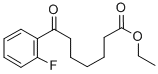 ETHYL 7-(2-FLUOROPHENYL)-7-OXOHEPTANOATE 结构式