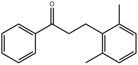 3-(2,6-DIMETHYLPHENYL)PROPIOPHENONE 结构式