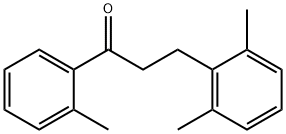 3-(2,6-DIMETHYLPHENYL)-2'-METHYLPROPIOPHENONE 结构式