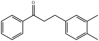 3-(3,4-DIMETHYLPHENYL)PROPIOPHENONE 结构式