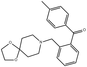 2-[8-(1,4-dioxa-8-azaspiro[4.5]decyl)methyl]-4''-methylbenzophenone