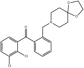 2,3-dichloro-2''-[8-(1,4-dioxa-8-azaspiro[4.5]decyl)methyl]benzophenone