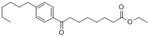 ETHYL 8-(4-HEXYLPHENYL)-8-OXOOCTANOATE 结构式