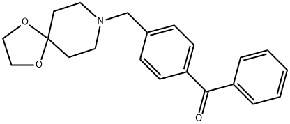 4-[8-(1,4-dioxa-8-azaspiro[4.5]decyl)methyl]benzophenone