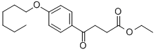 ETHYL 4-(4-HEXYLOXYPHENYL)-4-OXOBUTYRATE 结构式