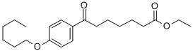 ETHYL 7-(4-HEXYLOXYPHENYL)-7-OXOHEPTANOATE 结构式