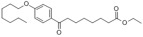 ETHYL 8-(4-HEPTYLOXYPHENYL)-8-OXOOCTANOATE 结构式