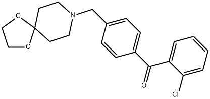 2-chloro-4''-[8-(1,4-dioxa-8-azaspiro[4.5]decyl)methyl]benzophenone