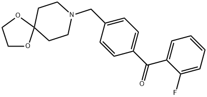 4''-[8-(1,4-dioxa-8-azaspiro[4.5]decyl)methyl]-2-fluorobenzophenone