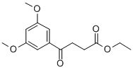 ETHYL 4-(3,5-DIMETHOXYPHENYL)-4-OXOBUTYRATE 结构式