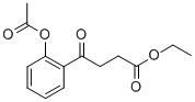 ETHYL 4-(2-ACETOXYPHENYL)-4-OXOBUTYRATE 结构式