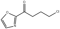 2-(4-CHLOROBUTYRYL)OXAZOLE 结构式