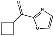 2-CYCLOBUTANOYLOXAZOLE 结构式