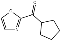 环戊基(噁唑-2-基)甲酮 结构式