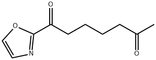 2-(6-OXOHEPTANOYL)OXAZOLE 结构式