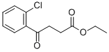 ETHYL 4-(2-CHLOROPHENYL)-4-OXOBUTYRATE 结构式