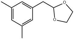 3,5-DIMETHYL-1-(1,3-DIOXOLAN-2-YLMETHYL)BENZENE 结构式