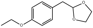 4-(1,3-DIOXOLAN-2-YLMETHYL)-1-ETHOXYBENZENE 结构式