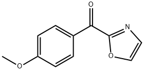 (4-甲氧基苯基)-2-恶唑基甲酮 结构式