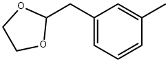 1-(1,3-DIOXOLAN-2-YLMETHYL)-3-METHYLBENZENE 结构式