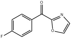 (4-氟苯基)(噁唑-2-基)甲酮 结构式