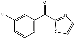 (3-氯苯基)(噁唑-2-基)甲酮 结构式