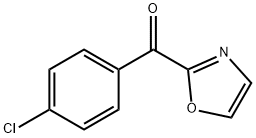 (4-氯苯基)(噁唑-2-基)甲酮 结构式