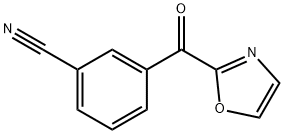 2-(3-CYANOBENZOYL)OXAZOLE 结构式