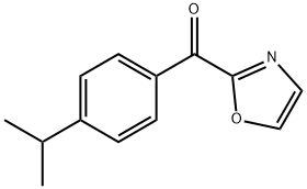 2-(4-ISOPROPYLBENZOYL)OXAZOLE 结构式