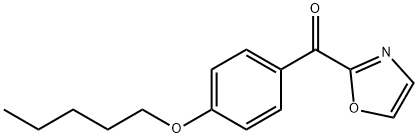 2-(4-PENTYLOXYBENZOYL)OXAZOLE 结构式