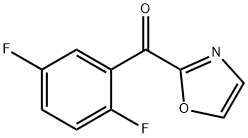 2-(2,5-DIFLUOROBENZOYL)OXAZOLE 结构式