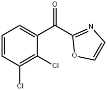 2-(2,3-DICHLOROBENZOYL)OXAZOLE 结构式