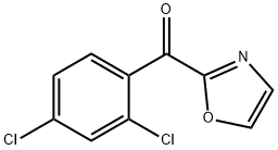 2-(2,4-DICHLOROBENZOYL)OXAZOLE 结构式